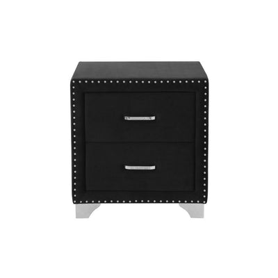 Melody - 2-drawer Upholstered Nightstand