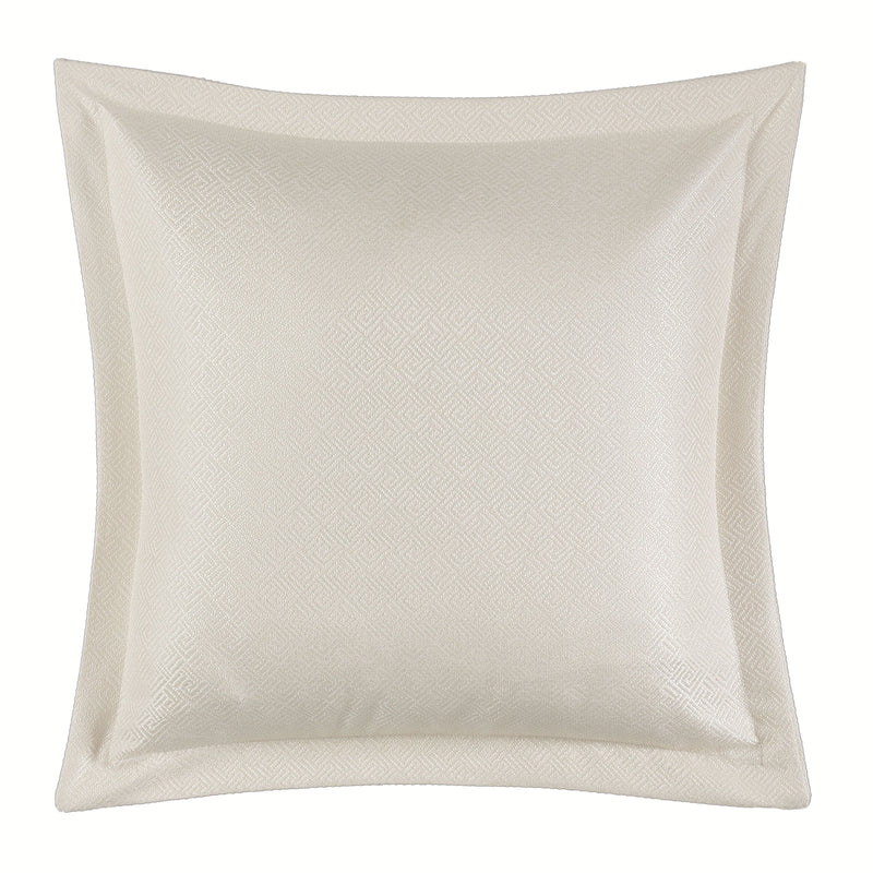 Potenza - 26" Square Euro Sham - Pearl