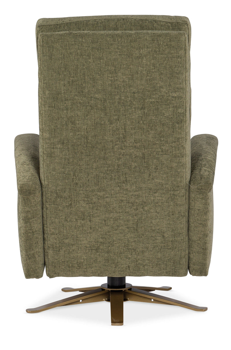 Breck - Tufted Back Swivel Recliner