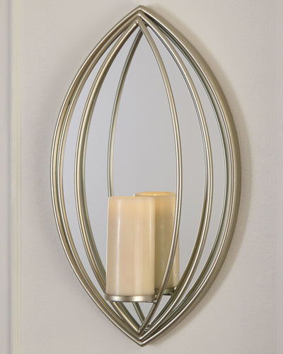 Donnica - Silver Finish - Wall Sconce.