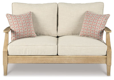 Clare - Beige - Loveseat W/Cushion.