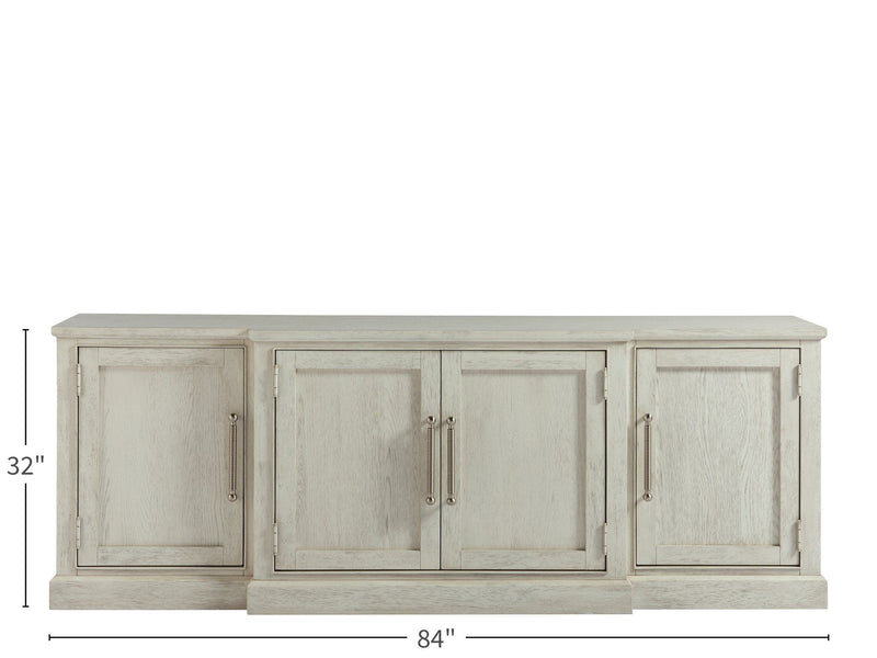 Escape Entertainment Console - Pearl Silver.