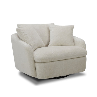 Boomer - Large Swivel Chair with 2 Pillows