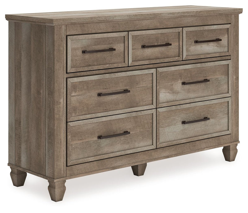 Yarbeck - Sand - Seven Drawer Dresser.