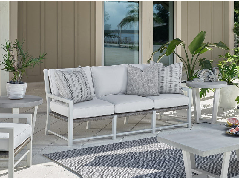 Coastal Living Outdoor - Tybee Sofa - Pearl Silver.