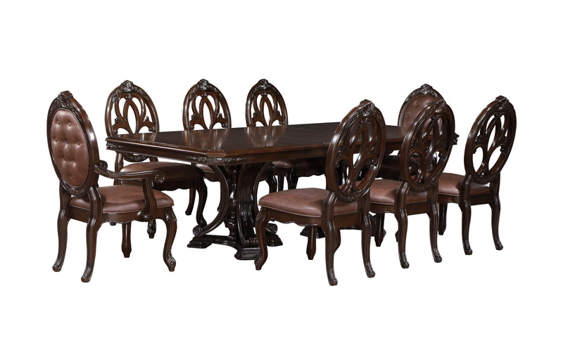 Palazzo Marina - Armless Chair (Set of 2) - Dark Brown