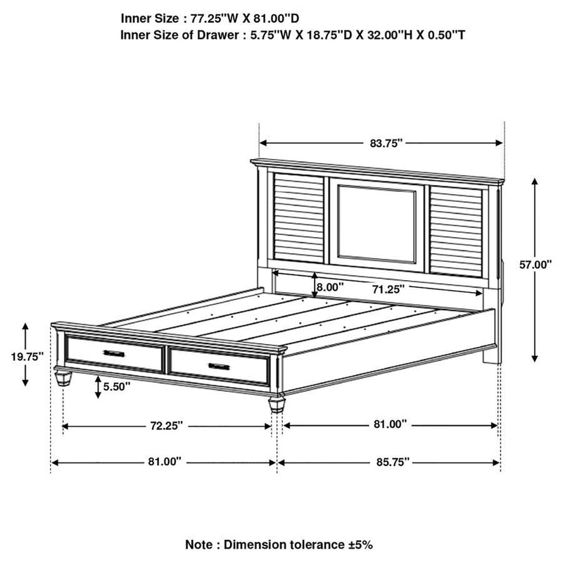 Franco - Storage Bed.