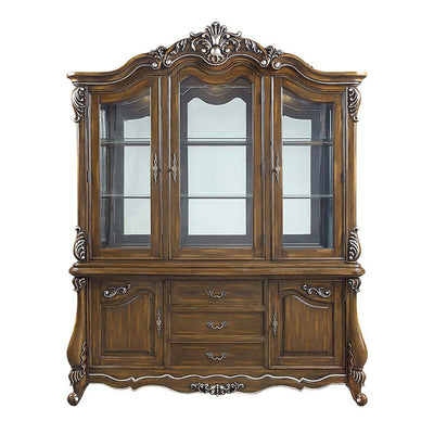 Latisha - Hutch & Buffet - Antique Oak Finish