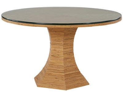 Getaway - Nantucket Round Dining Table - Light Brown.