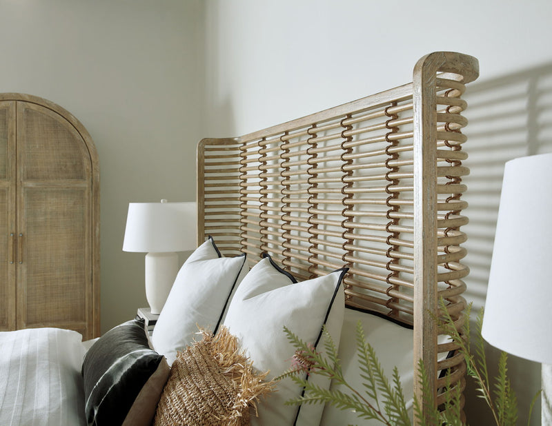 Surfrider - Rattan Bed - Panel Beds - Grand Furniture GA