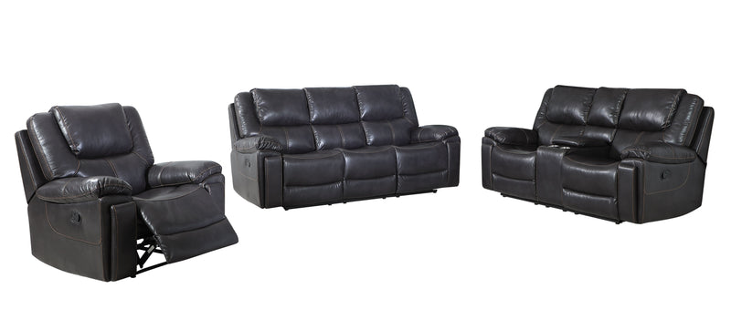 5108 - Air Match Reclining Set - 3 Piece Living Room Sets - Grand Furniture GA