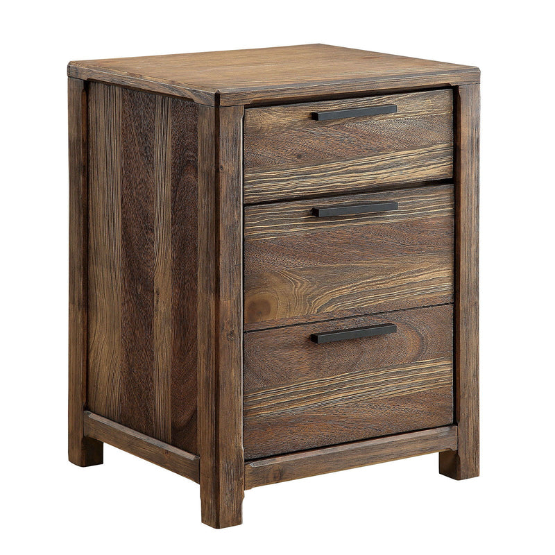 Hankinson - Night Stand - Rustic Natural Tone.