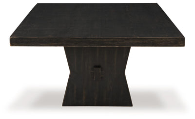 Galliden - Black - Rectangular Cocktail Table