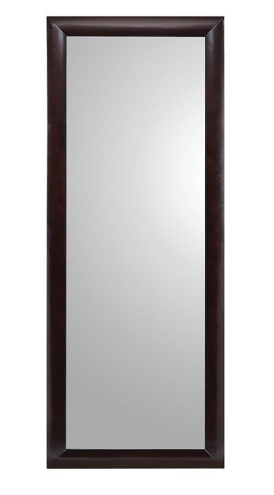 Phoenix - Rectangular Standing Floor Mirror - Black