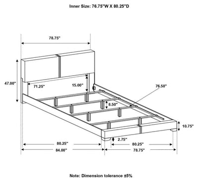 Conner - Upholstered Panel Bed - Grand Furniture GA