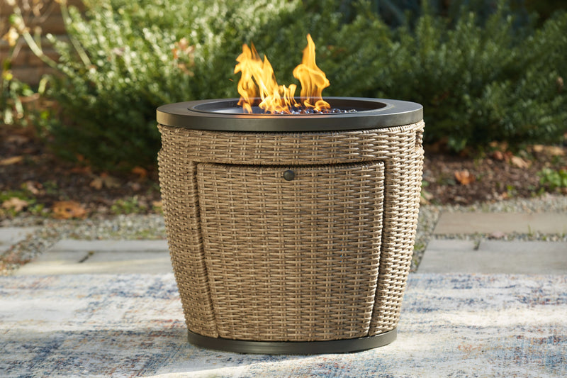 Malayah - Brown - Fire Pit