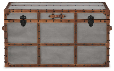 Amsel - Gray - Storage Trunk - Grand Furniture GA