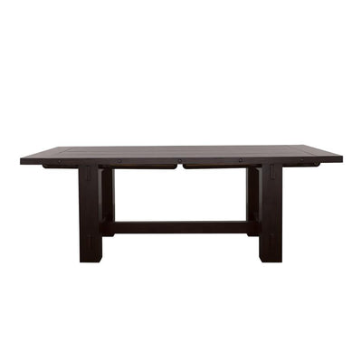 Calandra - Rectangle Dining Table With Extension Leaf - Vintage Java.