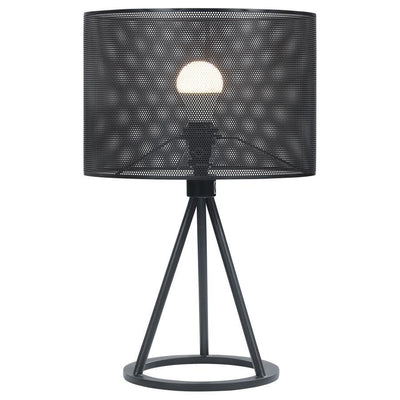 Chapin - Metal Mesh Shade Table Lamp - Matte Black.