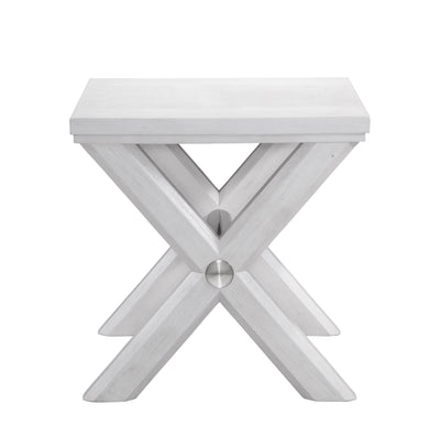 Nadine - End Table - White