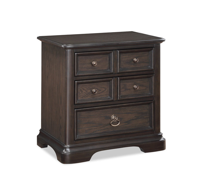 Duke - Nightstand - Brown - Grand Furniture GA