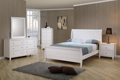 Selena - Sleigh Platform Bed Bedroom Set - Grand Furniture GA