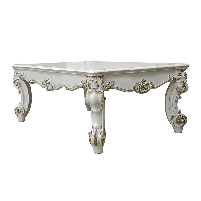 Vendom II - Coffee Table - Antique Pearl Finish - Grand Furniture GA