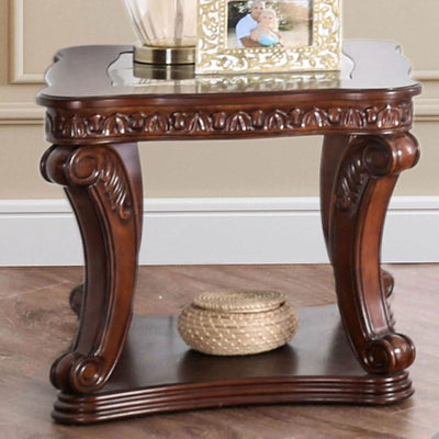 Walworth - End Table - Dark Oak - Grand Furniture GA