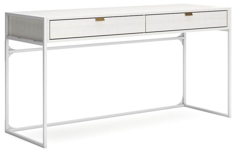 Deznee - White - 60" Home Office Desk.