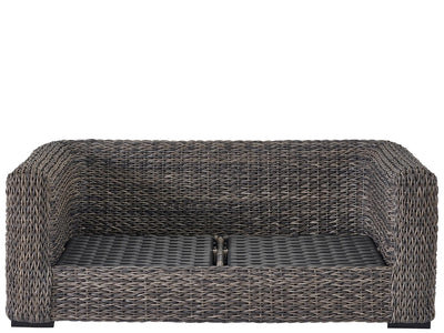 Coastal Living Outdoor - Montauk Loveseat - Dark Gray.