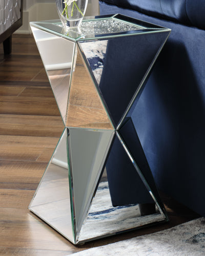 Gillrock - Metallic - Accent Table.