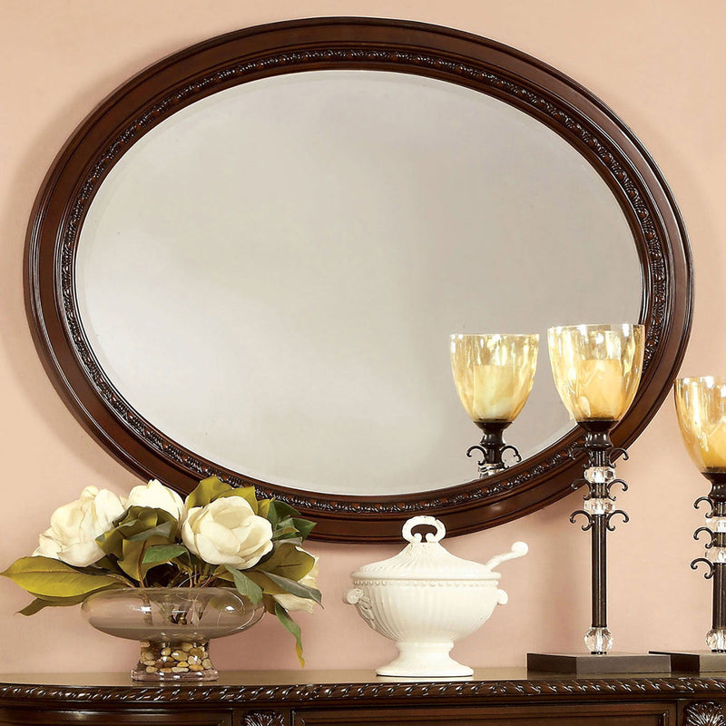 Bellagio - Mirror - Brown Cherry - Grand Furniture GA