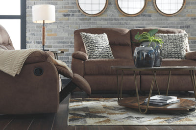 Bolzano - Coffee - 3 Pc. - Reclining Sofa, Loveseat, Rocker Recliner.