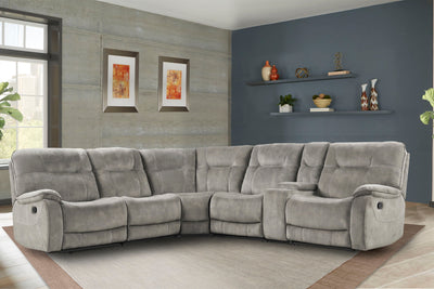 Cooper - 6 Piece Modular Manual Reclining Sectional