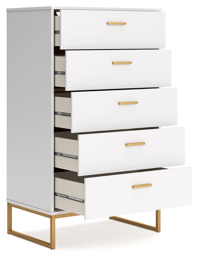 Socalle - Two-tone - Five Drawer Chest