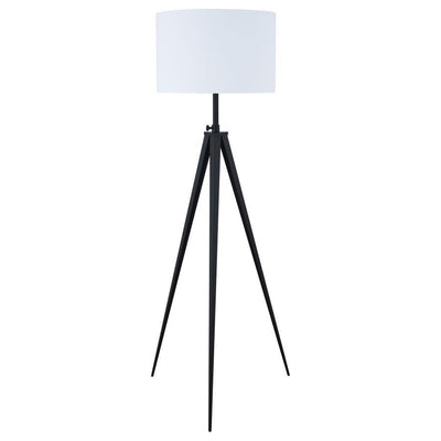 Harrington - Tripod Legs Floor Lamp - White and Black.