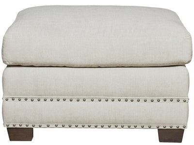 Franklin Street Ottoman - Special Order - White.