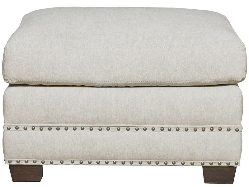 Franklin Street Ottoman - Special Order - White.