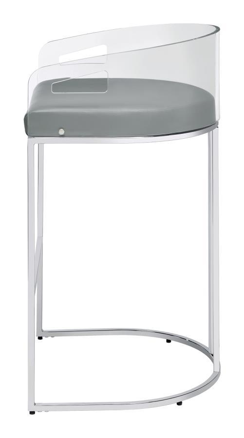 Thermosolis - Acrylic Back Stools (Set of 2)