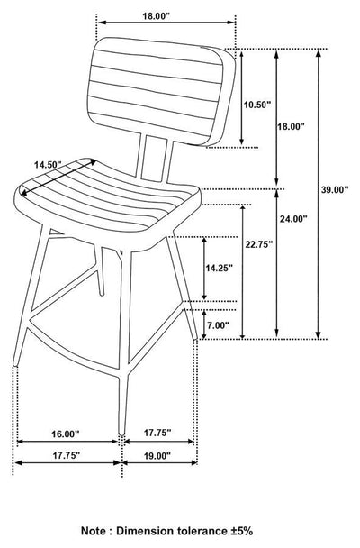 Partridge - Counter Stool (Set of 2)