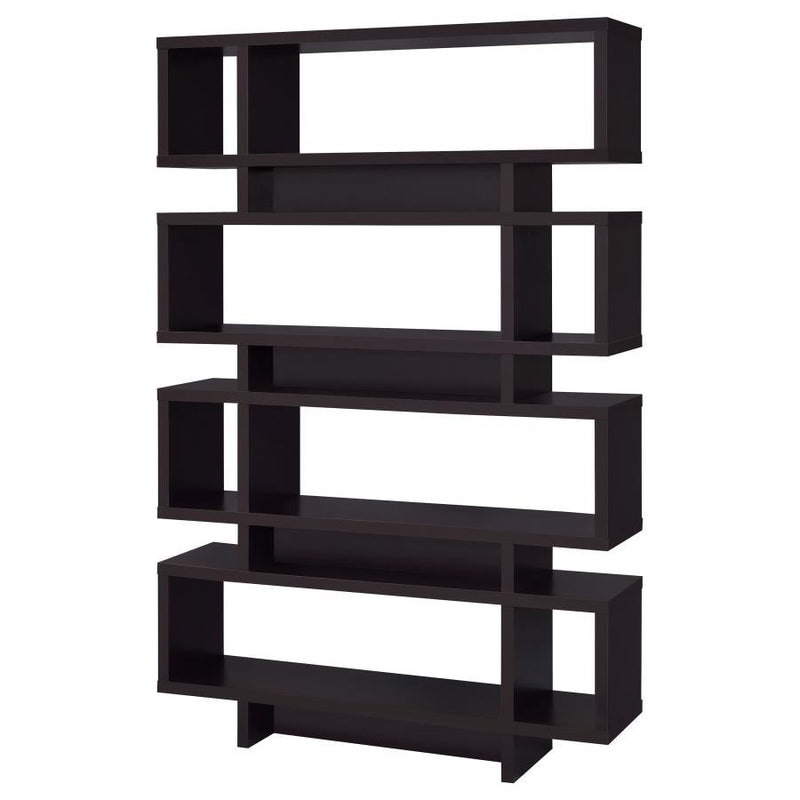 Reid - 4-Tier Open Back Bookcase - Grand Furniture GA