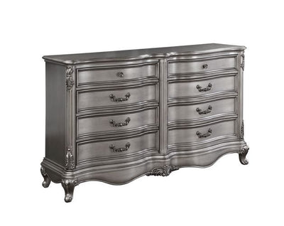 Ausonia - Dresser - Antique Platinum - Finish - Grand Furniture GA