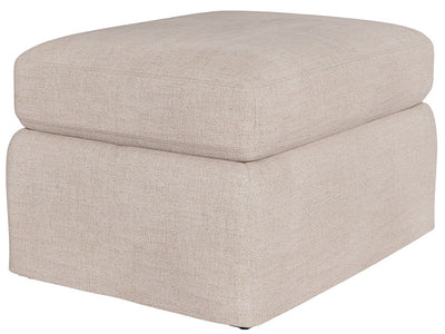 Hudson - Slipcover Ottoman - Special Order.