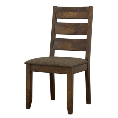 Alston - Ladder Back Dining Side Chairs (Set of 2) - Knotty Nutmeg And Gray - Chair Sets - Grand Furniture GA