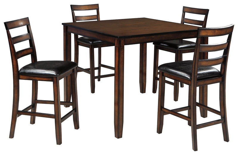 Coviar - Brown - Drm Counter Table Set (Set of 5).