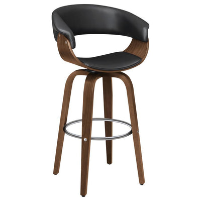 Zion - Upholstered Swivel Bar Stool.