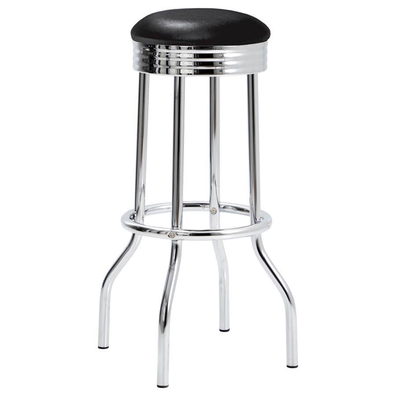 Theodore - Upholstered Top Bar Stools (Set of 2)