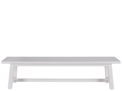 Coastal Living Outdoor - Tybee Dining Bench - White.