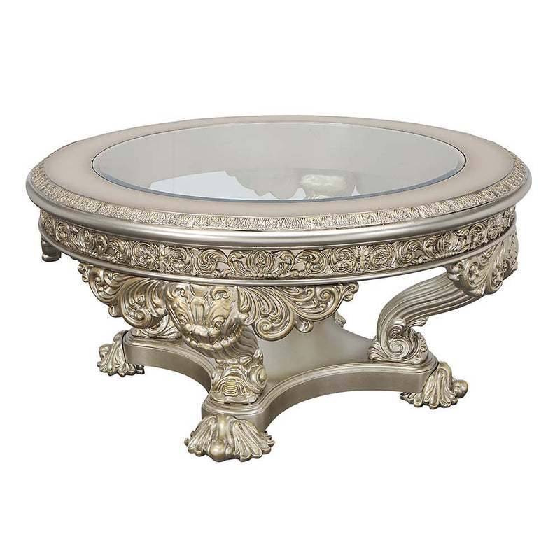 Danae - Coffee Table - Champagne & Gold Finish - Grand Furniture GA