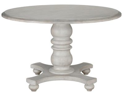 Past Forward - Ansen Round Dining Table - Pearl Silver